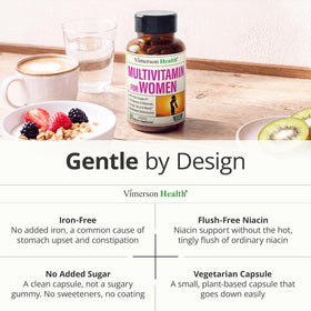 Vimerson Health Multivitamines pour Femmes 60 Capsules avec un verre d'eau