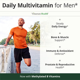 Vimerson Health Multivitamines pour Hommes 60 Capsules - vue de côté