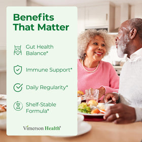 Vimerson Health Probiotiques 60 capsules végétariennes dans l'emballage