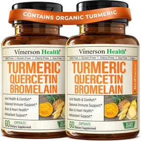 Vimerson Health Quercétine 500mg 60 capsules vue de face