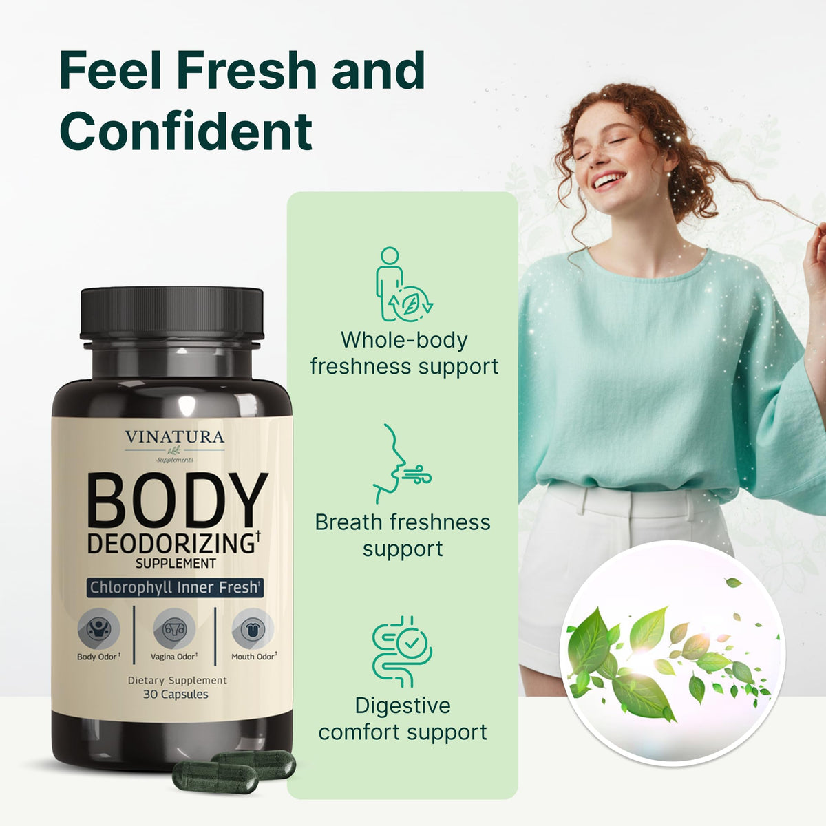 VINATURA Complément Alimentaire - Capsules de chlorophylle