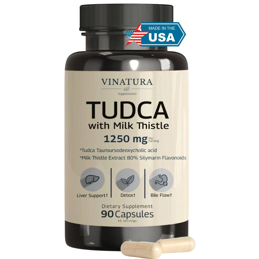 VINATURA TUDCA Chardon-Marie 1250mg boîte avant