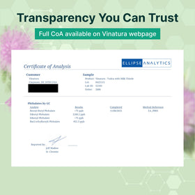 VINATURA TUDCA Chardon-Marie 1250mg sur table