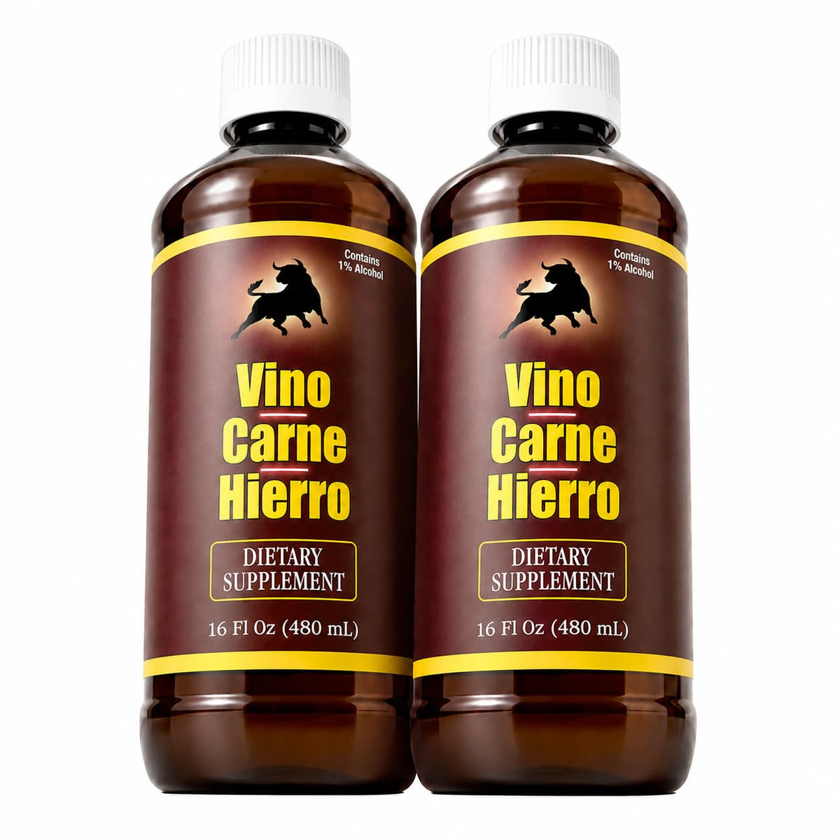 Vino complément alimentaire flacon 473 ml vue de face
