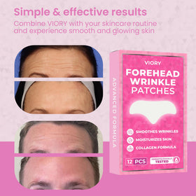 VIORY Patches Anti-Rides Frontaux - Application sur le front