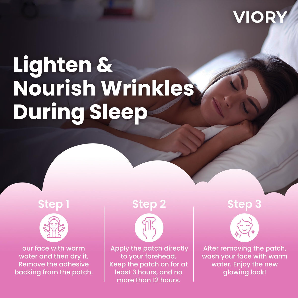 VIORY Patches Anti-Rides Frontaux - Détails des ingrédients