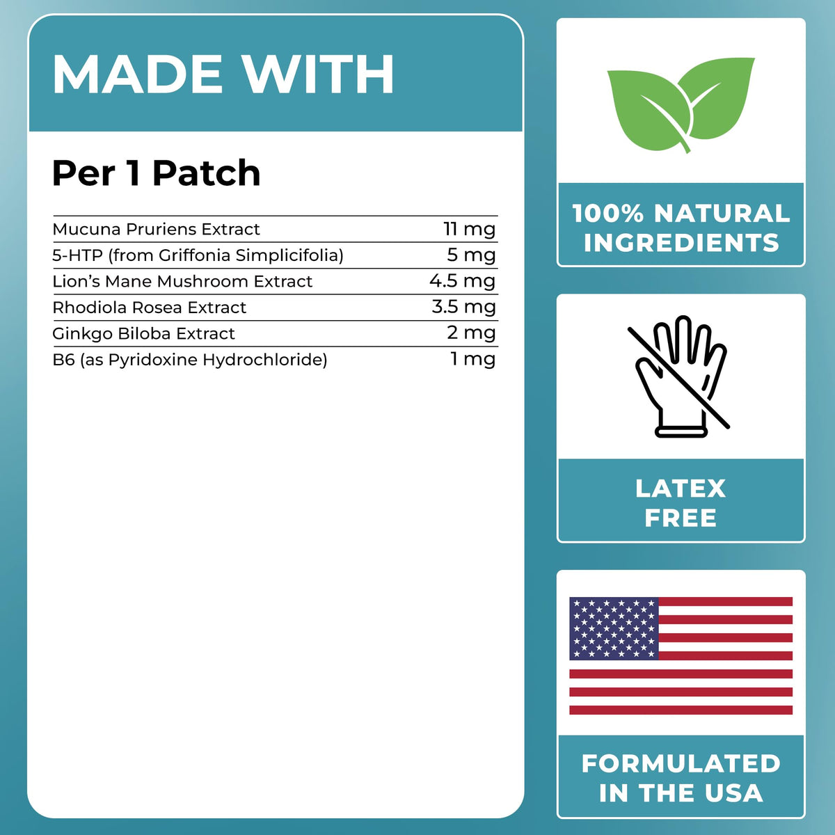 VIORY Patches de Dopamine application sur la peau