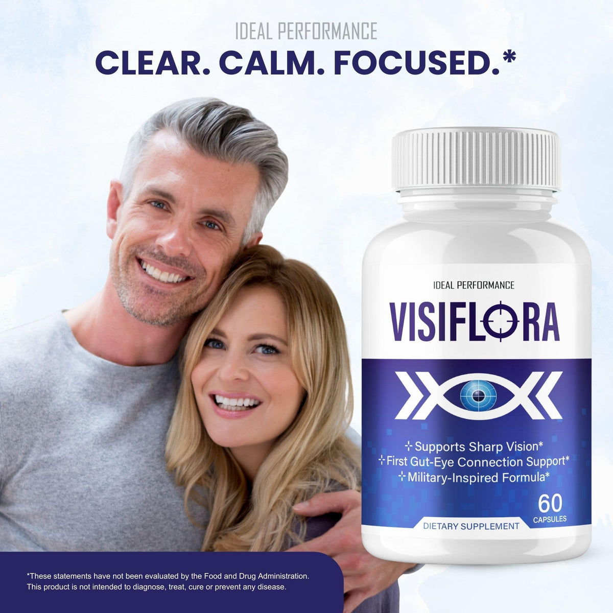 VisiFlora Capsules sur un fond neutre