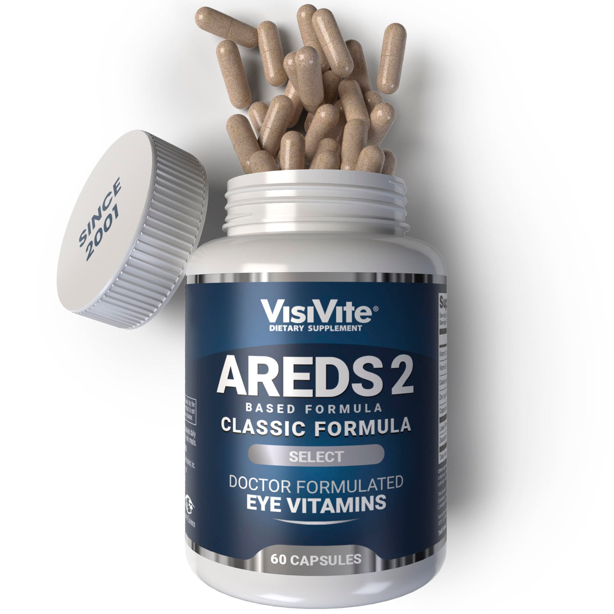 VisiVite Luteine 60 capsules boîte avant vue