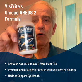 VisiVite Luteine boite ouverte avec capsules