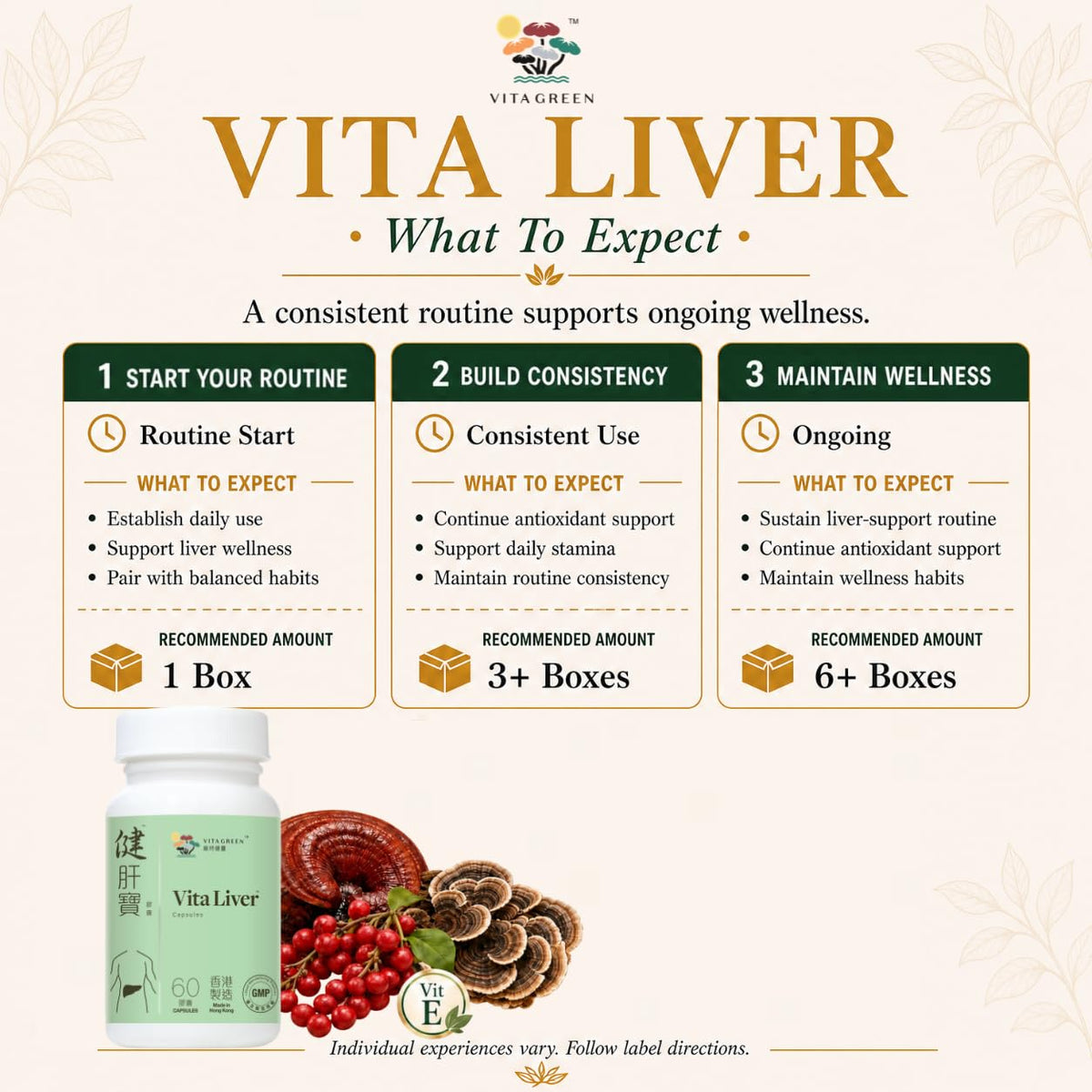 Vita Green Complément Alimentaire Foie avec des herbes