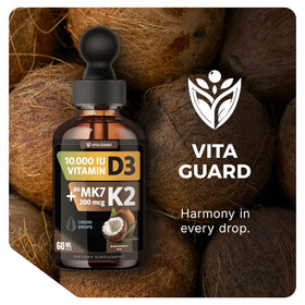 Vita Guard D3 K2 liquide avec goutteuse