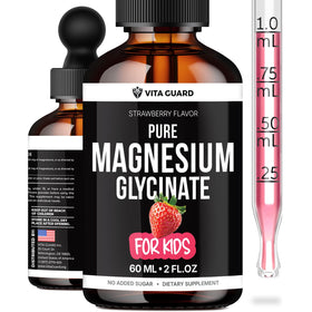 Vita Guard magnésium glycinate enfant flacon de 132g vue de face