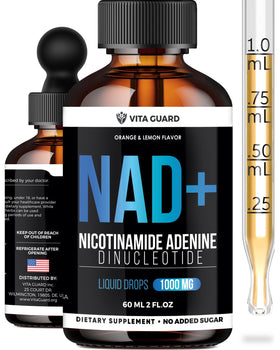 Vita Guard NAD+ 1000mg liquide gouttes packaging avant