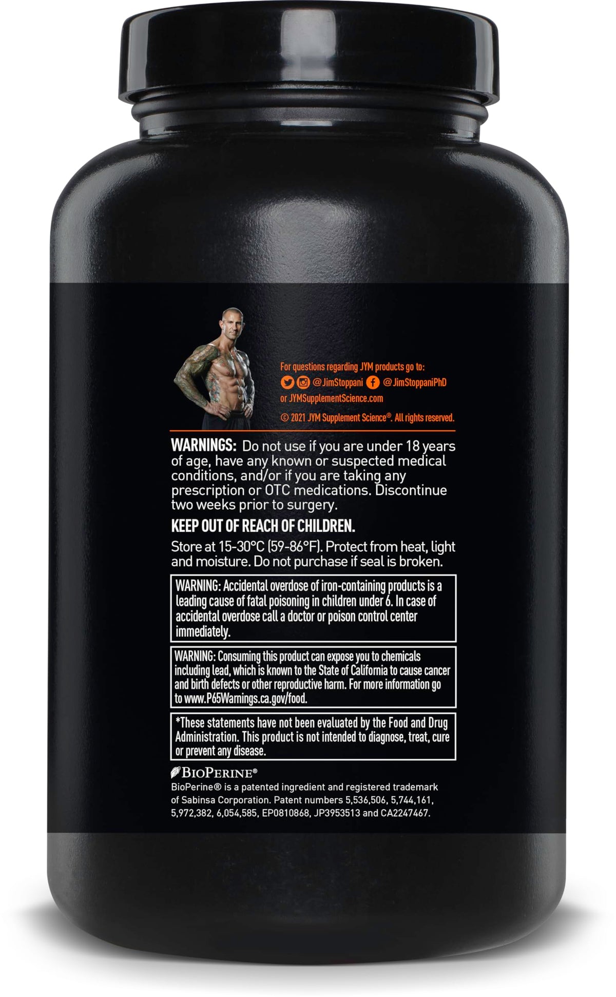 Vita JYM Multivitamines 60 comprimés avec un repas