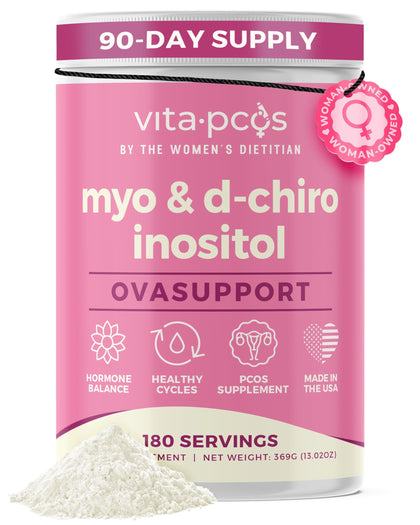 VITA-PCOS Complément Alimentaire Inositol 40:1 180 Servings devant