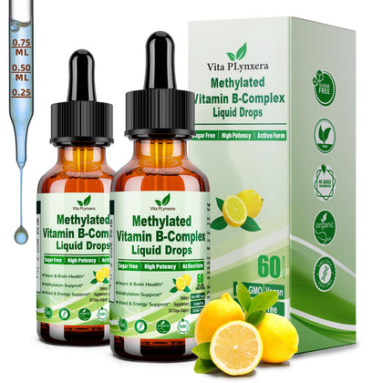 Vita PLynxera B Complex Methylé 9-en-1 flacon de 60 ml