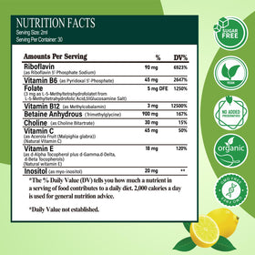 Vita PLynxera B Complex Methylé gouttes avec fruits