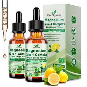 Vita PLynxera Complexe de Magnésium Liquide 12-en-1 flacon avant