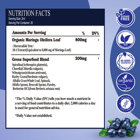 Vita PLynxera Moringa Liquide 8000 mg flacon avant