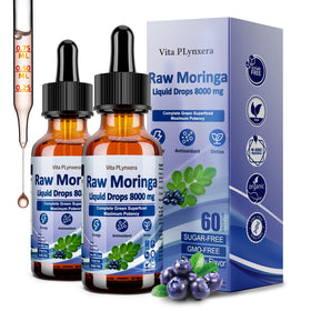 Vita PLynxera Moringa Liquide 8000 mg pack de 2 flacons