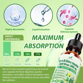 Vita PLynxera Myo & D-Chiro Inositol 120ml ingrédients