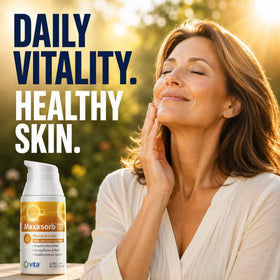 Vita Sciences Crème Maxasorb Vitamine D3 1 000 UI 50ml application sur la peau