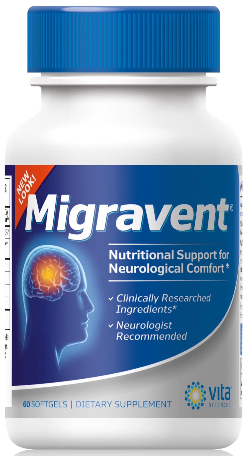 Vita Sciences Migravent 60 capsules vue de face