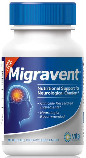 Vita Sciences Migravent 60 capsules vue de face