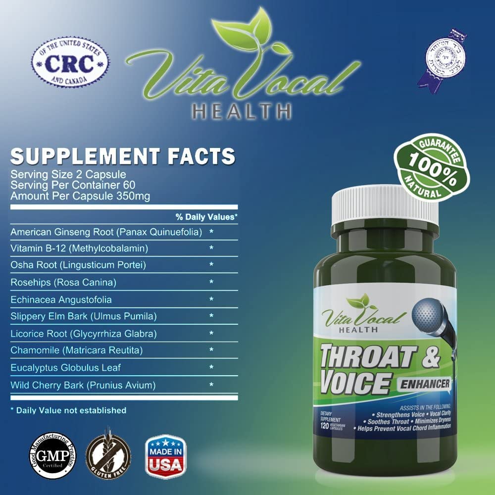 VITA VOCAL Complément Alimentaire Voix et Gorge 91g packaging