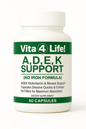 Vita4Life ADEK 60 capsules vue de face