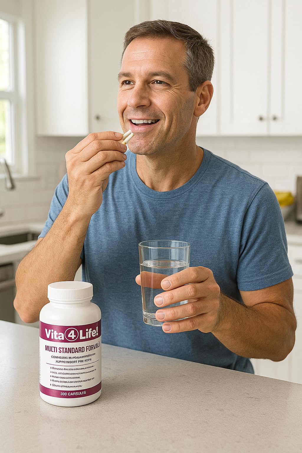 Vita4Life Multi-Standard Formula 360 capsules étiquette et informations