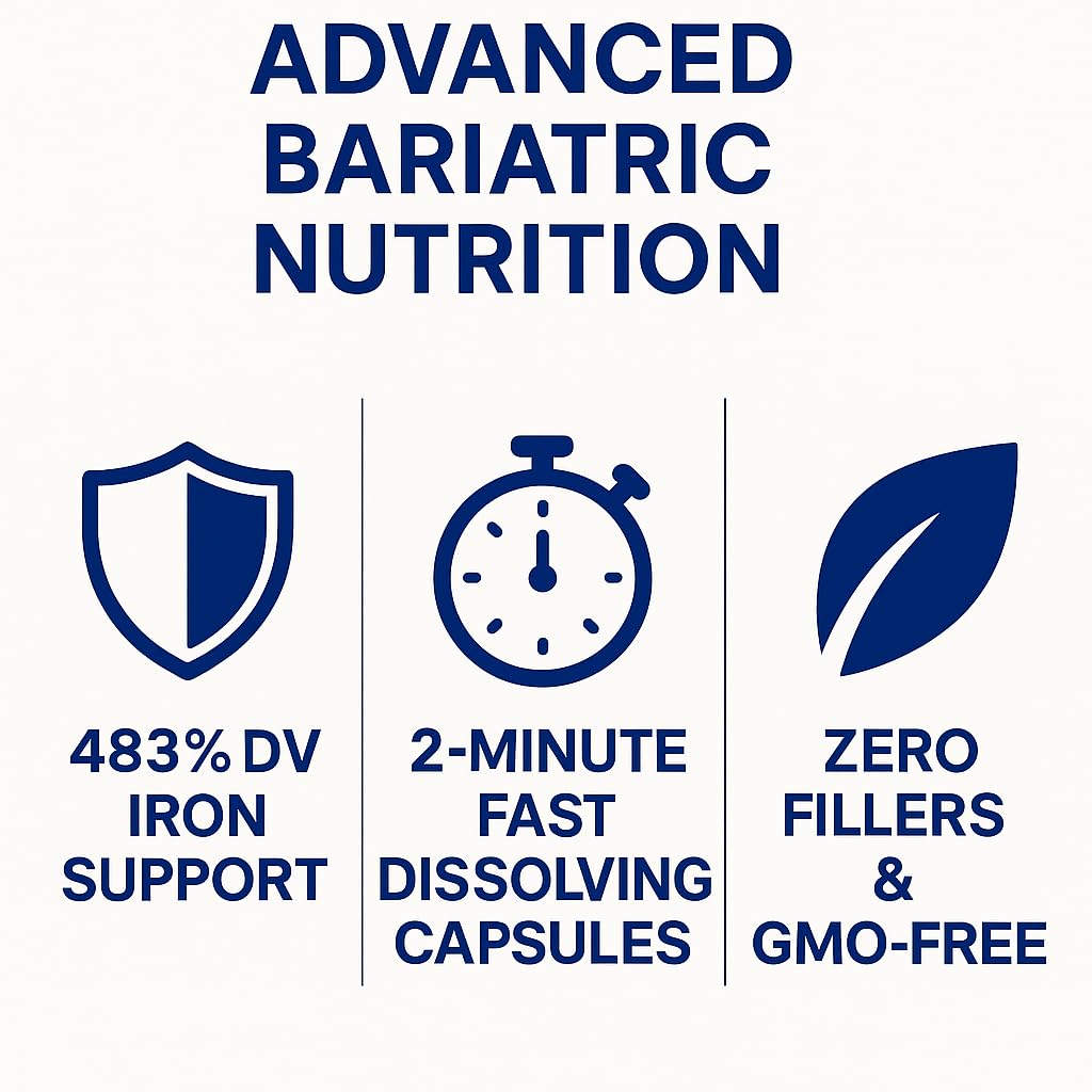Vita4Life Multivitamines Bariatriques, capsules dans une main