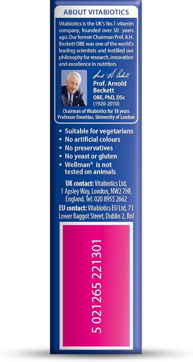 Vitabiotics Bien-Être 30 comprimés avec étiquette visible