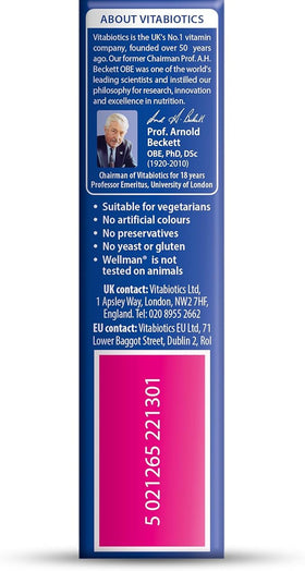 Vitabiotics Bien-Être 30 comprimés avec étiquette visible