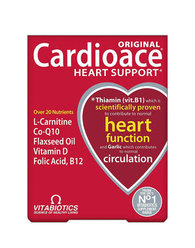 Vitabiotics Cardioace 30 comprimés vue avant de l'emballage