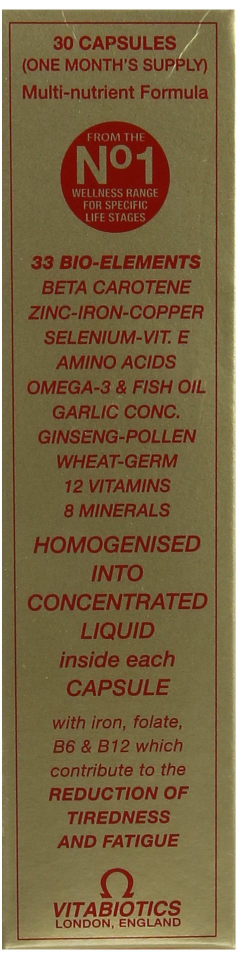 Vitabiotics Omega-H3 le flacon avec capsules à l'intérieur