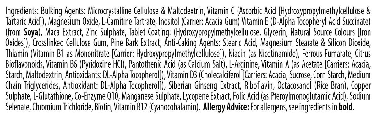 Vitabiotics Wellman Conception 30 tablettes sur fond neutre