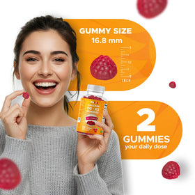 Vitabod Gummies D3 + K2 avec ingrédients naturels