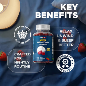Vitabod Gummies de Mélatonine - Portion de 20mg
