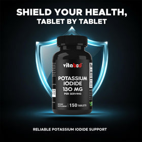 Vitabod Iode Potassium 130 mg arrière du produit