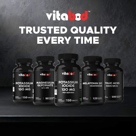 Vitabod Iode Potassium 130 mg pour utilisation quotidienne