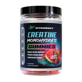 VitaBoost Gummies de Créatine, informations nutritionnelles sur l'emballage