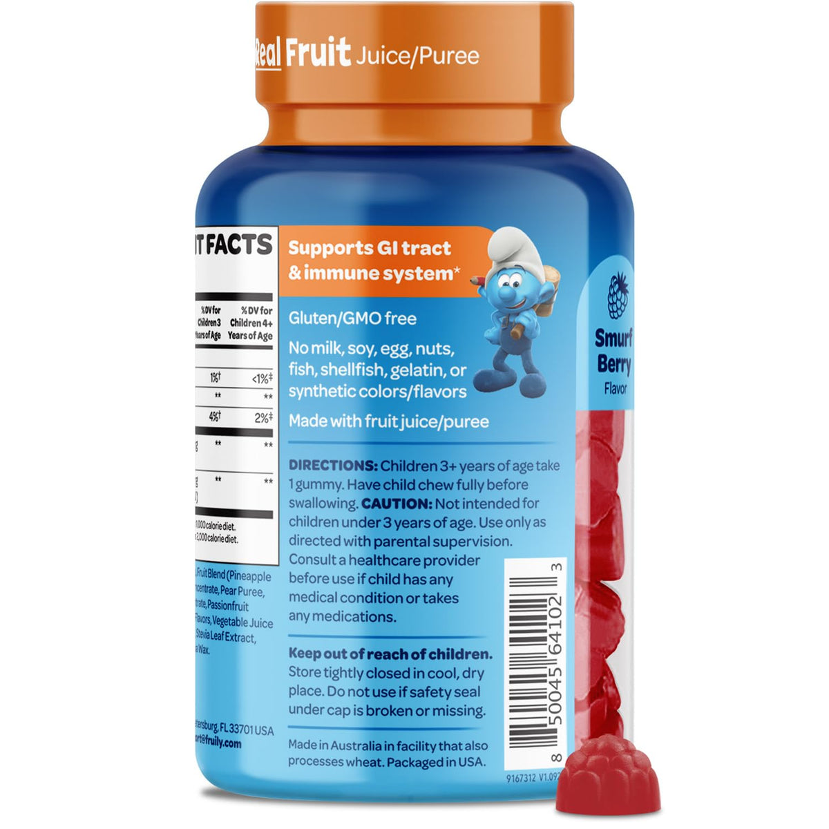 VITABURST Gummies Probiotiques Enfants gummies en gros plan
