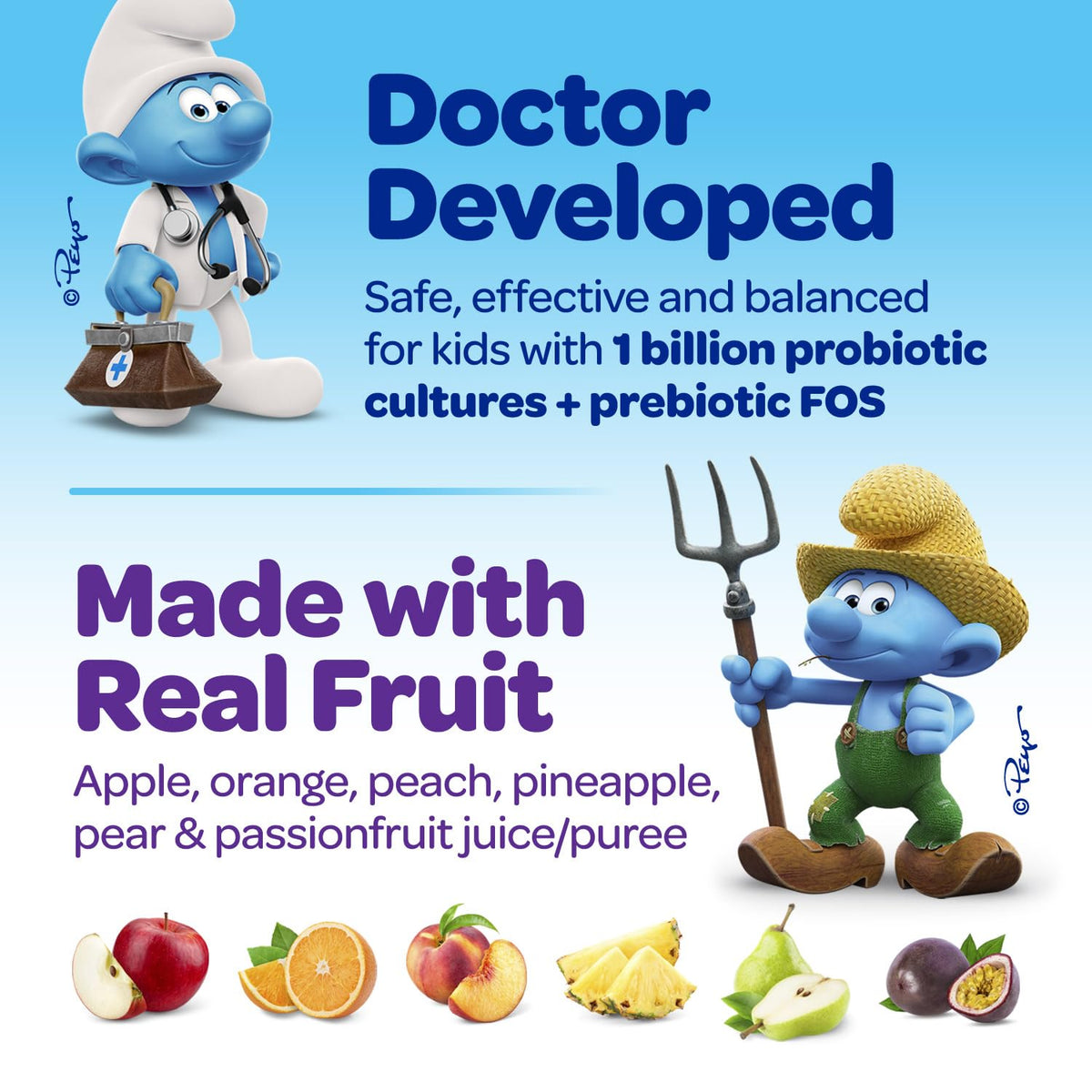VITABURST Gummies Probiotiques Enfants gummies sur une table