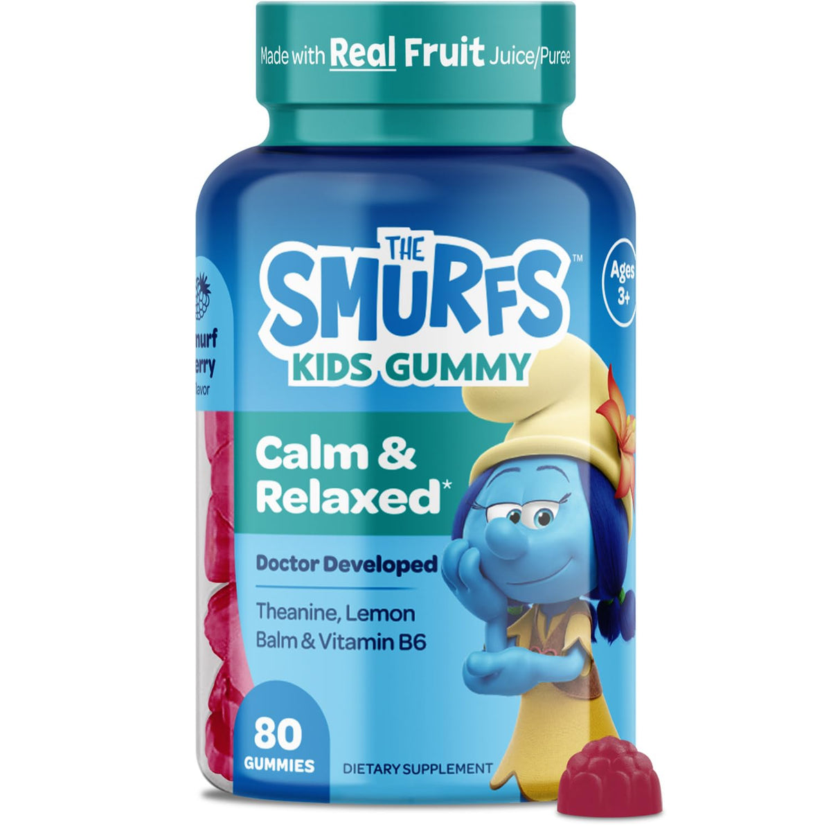 VITABURST Smurfs Gummies Calmes pot de 40 portions