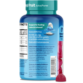VITABURST Smurfs Gummies Calmes sur une table