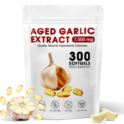 VitaCoeur Extrait de Ail Vieilli 300 gélules souples, vue de face