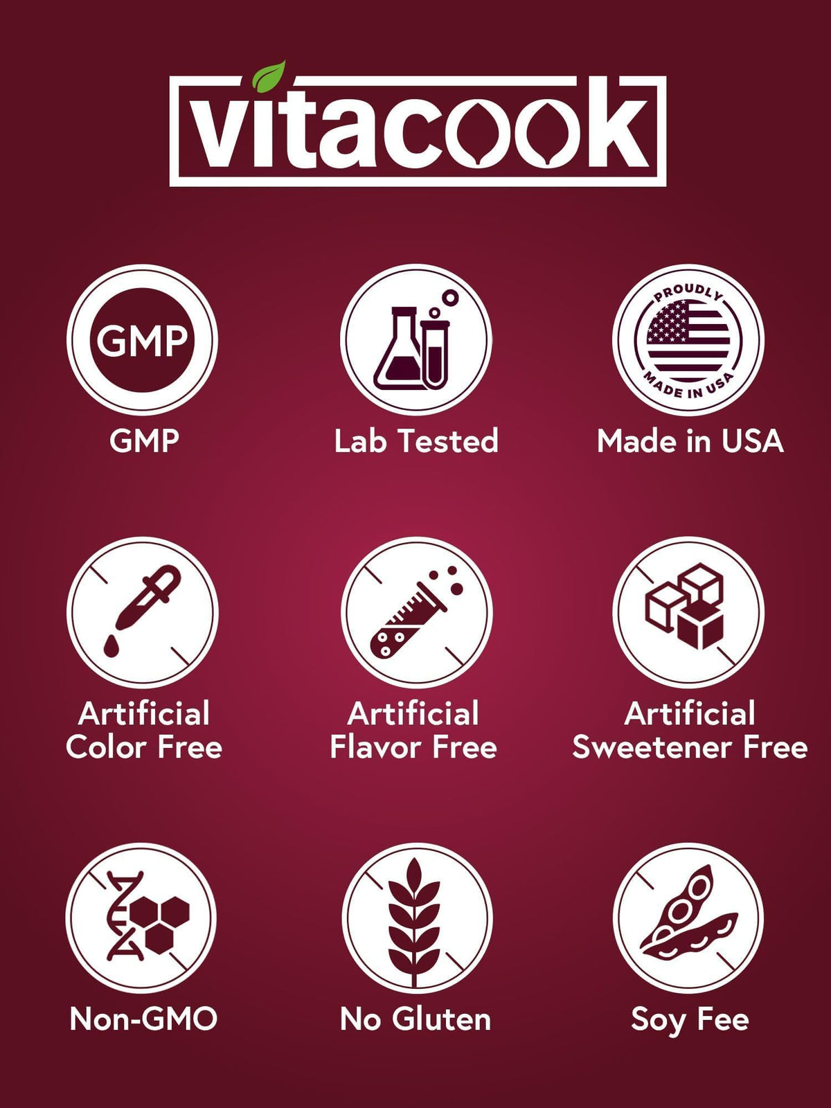 Vitacook Fer Bisglycinate 36 mg vue de côté