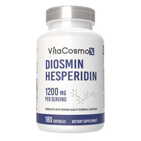 VitaCosmoX Diosmine Hespéridine 1200 mg bouteille avec étiquette